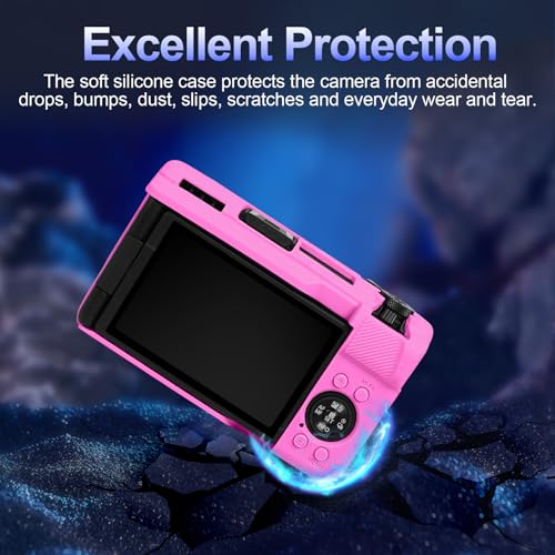 Funda Easy Hood Camara Canon Powershot V1 Rosa miniatura 4