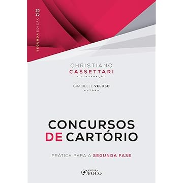 Capa do livro Concursos de Cartório : Prática para a Segunda Fase - 2ª Ed - 2025: 1