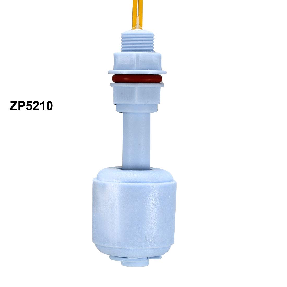 sourcing map PP Galleggiante Interruttore per Acqua Pompa M10 Serbatoio Liquido Acqua Livello Sensore 16- Pollici Cavo 2pz