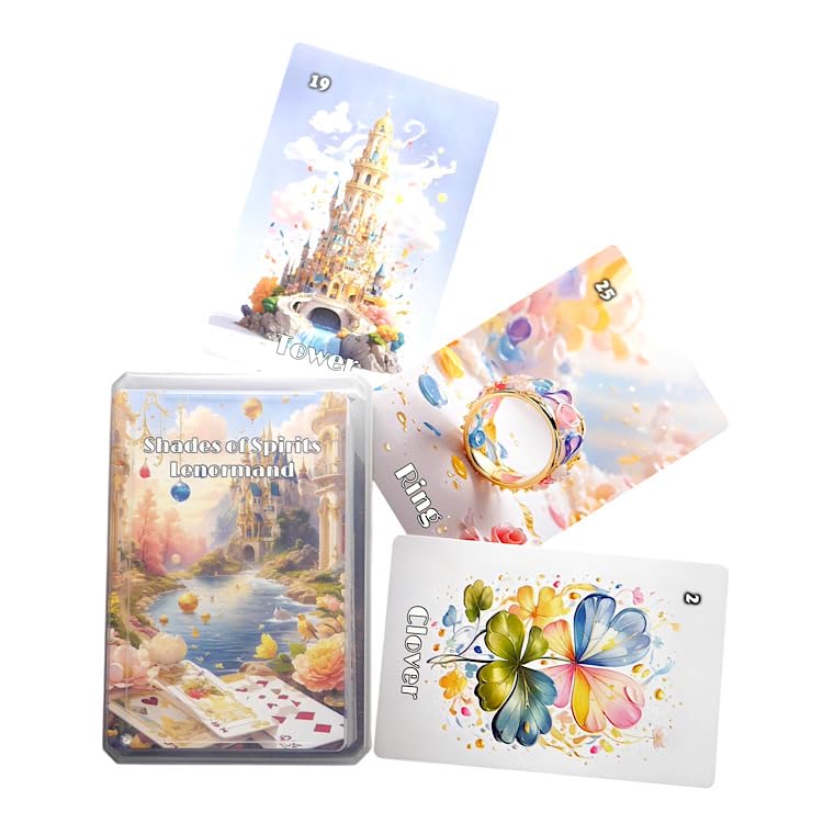 【正規品ルノルマンカード】海外インディーズ✨ケース付き✨美しい銀河の光のデッキ ドゥルセルノルマンカード｜作者直輸入・希少デッキ | タロクル