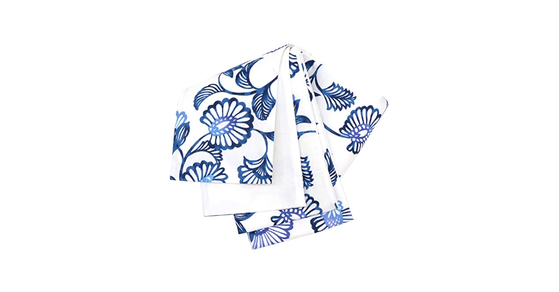 Amazon | 半巾帯 白 全通 花 唐草 木綿 カジュアル お仕立て