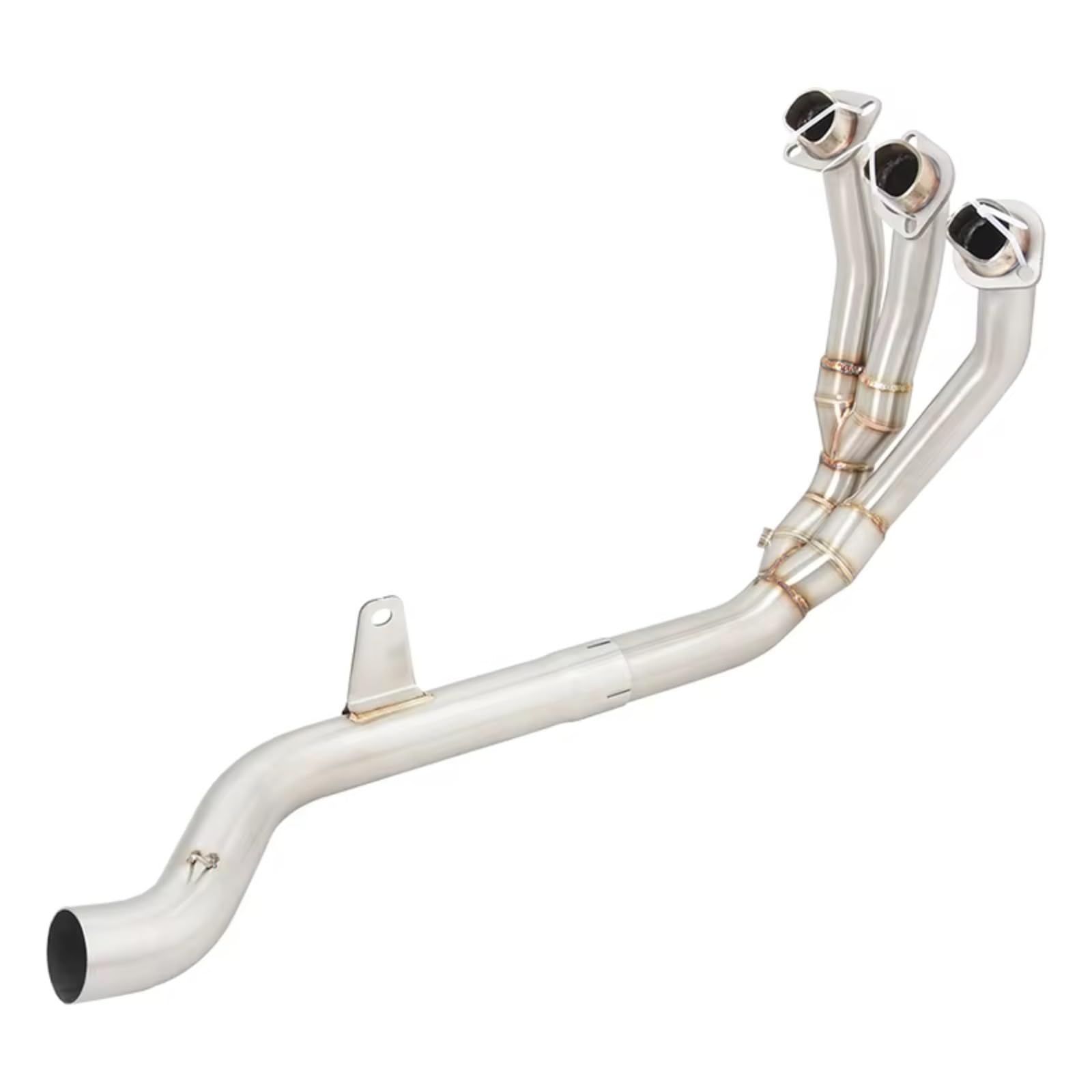 Motorrad Slip-On Auspuff Für Tiger 660 Für Trident 660 2021 2022 2023 Motorrad Auspuff Volle System Modifizierte Front Link Rohr Für Escape Moto