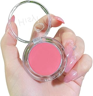 Matte Blush Peach Cream Makeup Orange Pink Blush Palette Cheek Contour Blush Cosmetics Blusher Red Rouge Highlighter Cheek Blush
