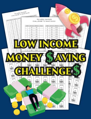 Low Income Money Saving Challenges: 52 Weeks and 30 Days Budget Savings Challenge Book image 2