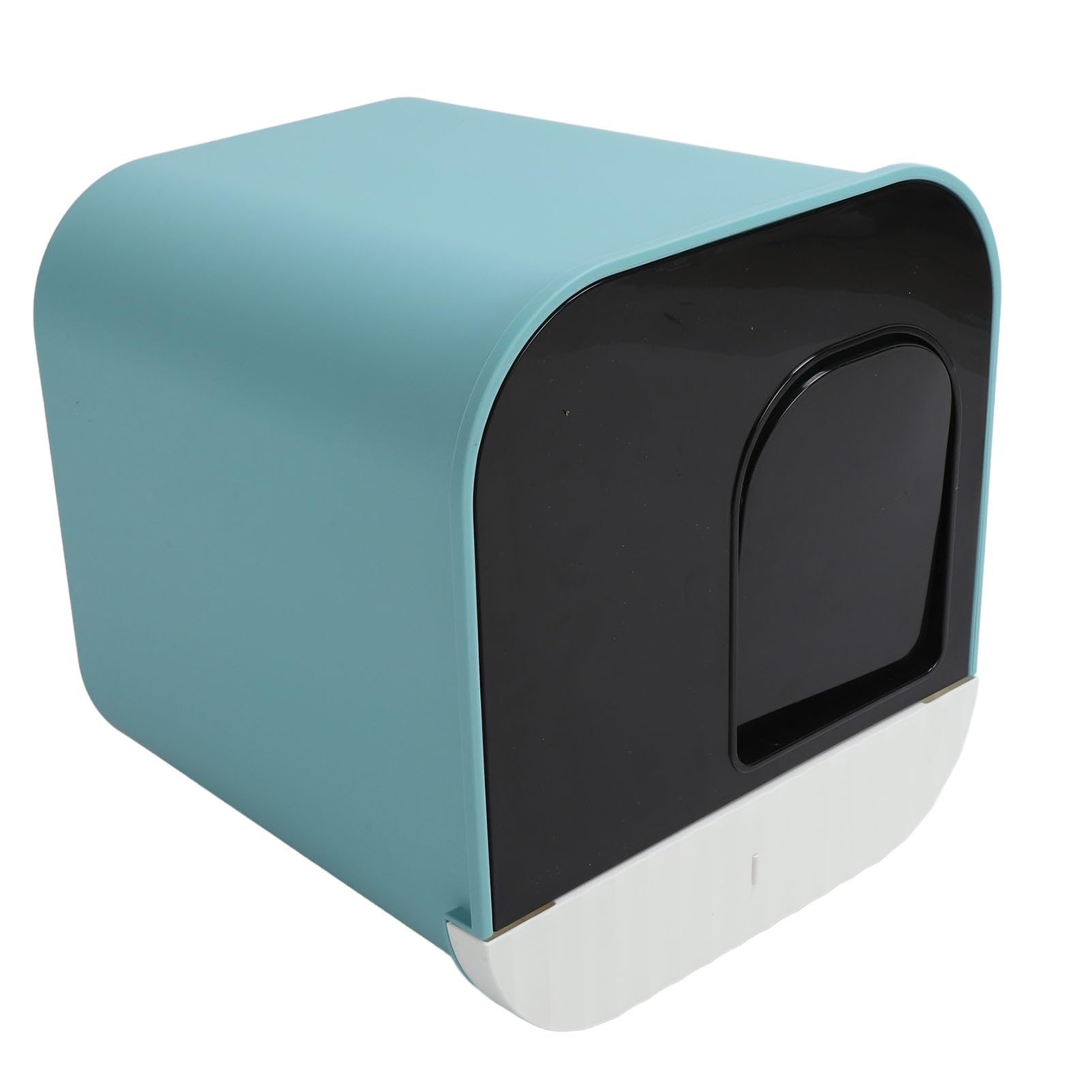 Arenero para Gatos con Cubierta 22L para Control de Olor con Carbón Activo de Doble Entrada Arenero Cerrado para Gatos Medianos y Grandes, Hogar, Espacios Pequeños, Limpieza Fácil