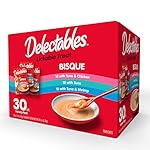Hartz Delectables Bisque Variety Pack Lickable Cat Treat, 30 Count (Pack of 1)