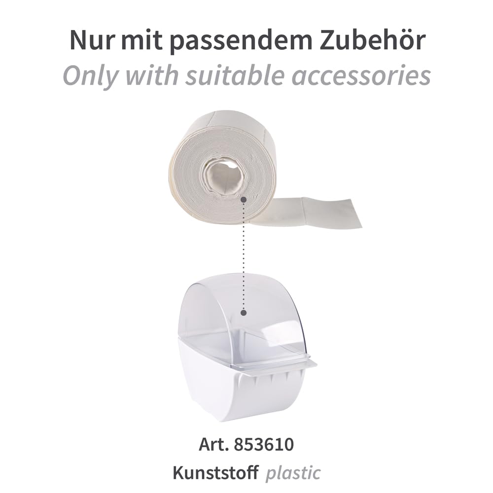 20 Stück Hygostar Zellstofftupfer auf Rolle, weiß, B: 10cm, L: 8cm, Zelletten Pads, Zellstofftupfer, Zellstoffpads