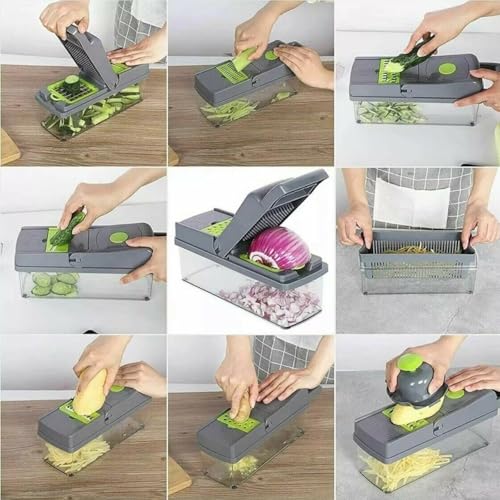 Cortadora de frutas y verduras miniatura 4