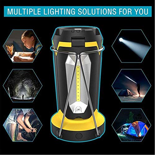 Lanterna de campismo LED recarregável, FdrirectPortable 1200mAh luzes de acampamento lanternas luzes