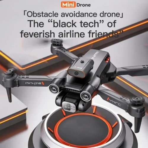 Image of Drone with 4k Camera Foldable 1080P HD Drone with FPV Live Video, Smart Gestures Selfie, Altitude Hold, One Key Take Off /Landing, 3D Flips for Kids and Adults. P2