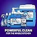 P&G Dawn Dishwashing Liquid Soap Detergent, Bulk Degreaser Removes Greasy Foods from Pots, Pans and Dishes in Commercial Restaurant Kitchens, Regular Scent, 38 oz. (Case of 8) (Packaging May Vary)