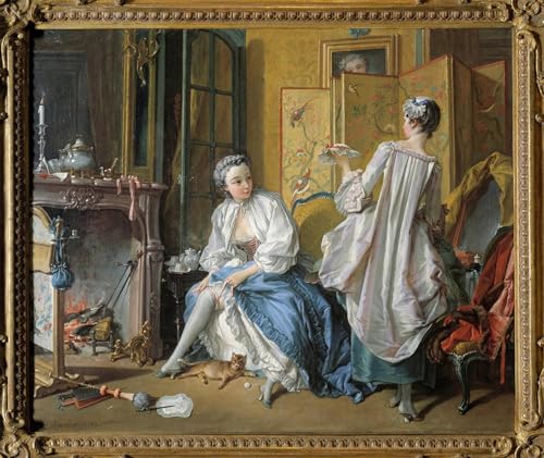 Tableaux Peinture sur Toile la toilette de François Boucher Déco Murale