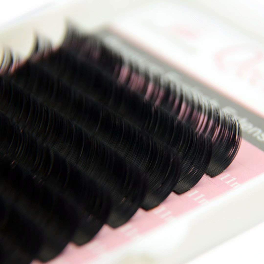Amazon.com: Ellipse Eyelash Extension 0.20 CC Curl 14mm Flat Eyelashes  False Mink Individual Eyelash Extension Professional Salon Used by Qeelasee  : Beauty & Personal Care
