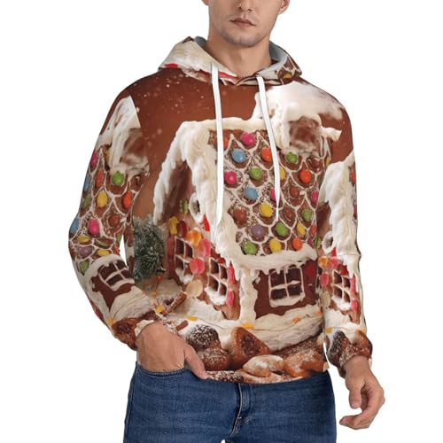 Pull à capuche homme Noël idée cadeau festive originale et confortable taille S-4X
