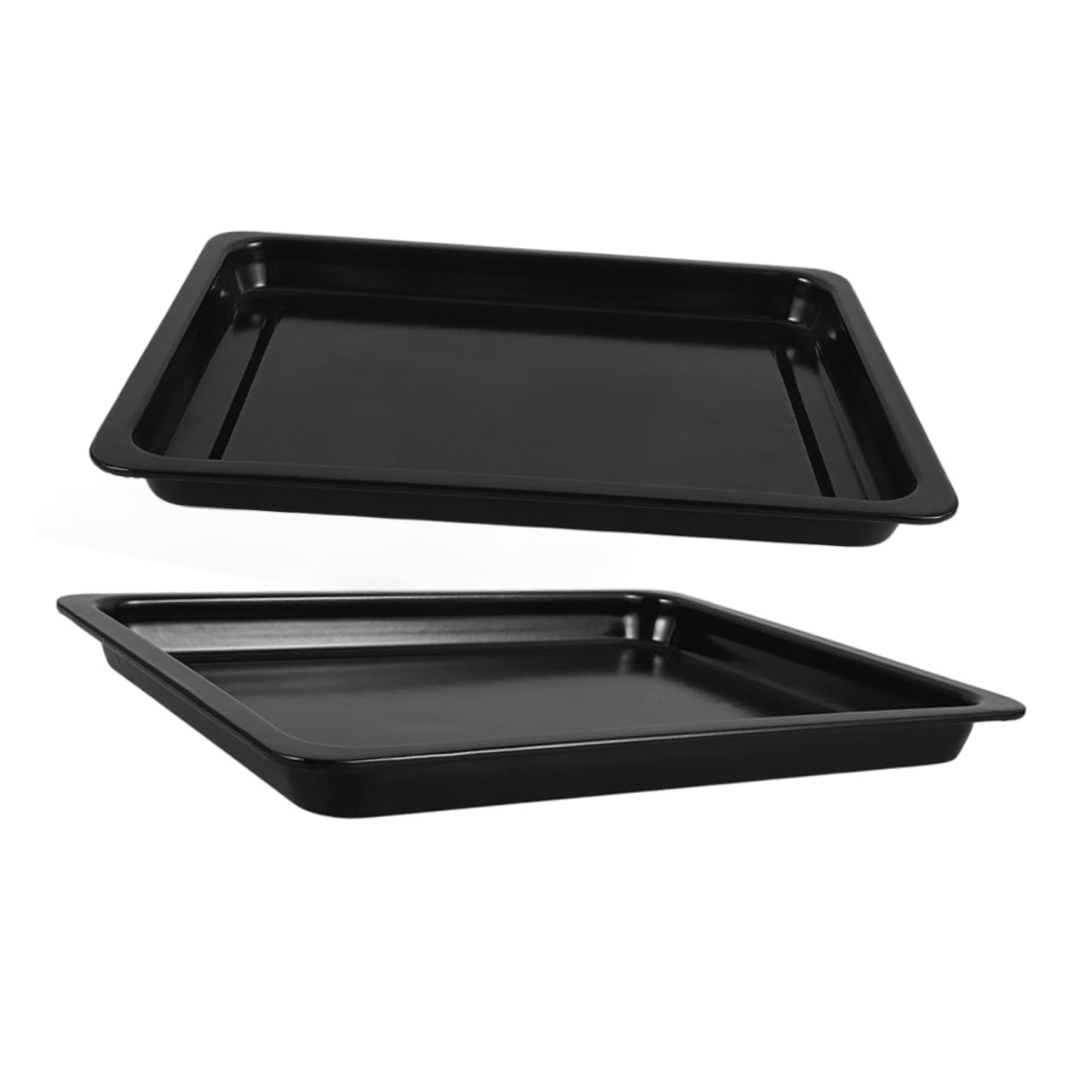 BRIGHTFUFU 2pc Baking Trays Commercial Grade Cookie Baking Tray Oven Cake High Heat Resistance Easy to Clean