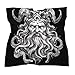 God Hades Mythical Symbols Silk Like Head Scarf for Women Bandana for Hair Wrapping Fashion Accessory Square Hair Scarves 18
