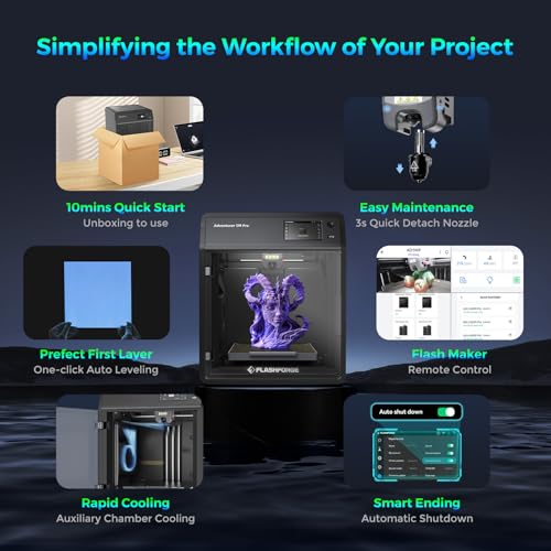 Voxelab JW-AD5M PRO Flashforge Adventurer 5M Pro 3D Printer thumb #4