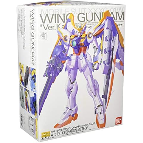 Bandai Hobby Wing Gundam VER.Ka, Bandai Master Grade Action Figure (BAN123714) Cover
