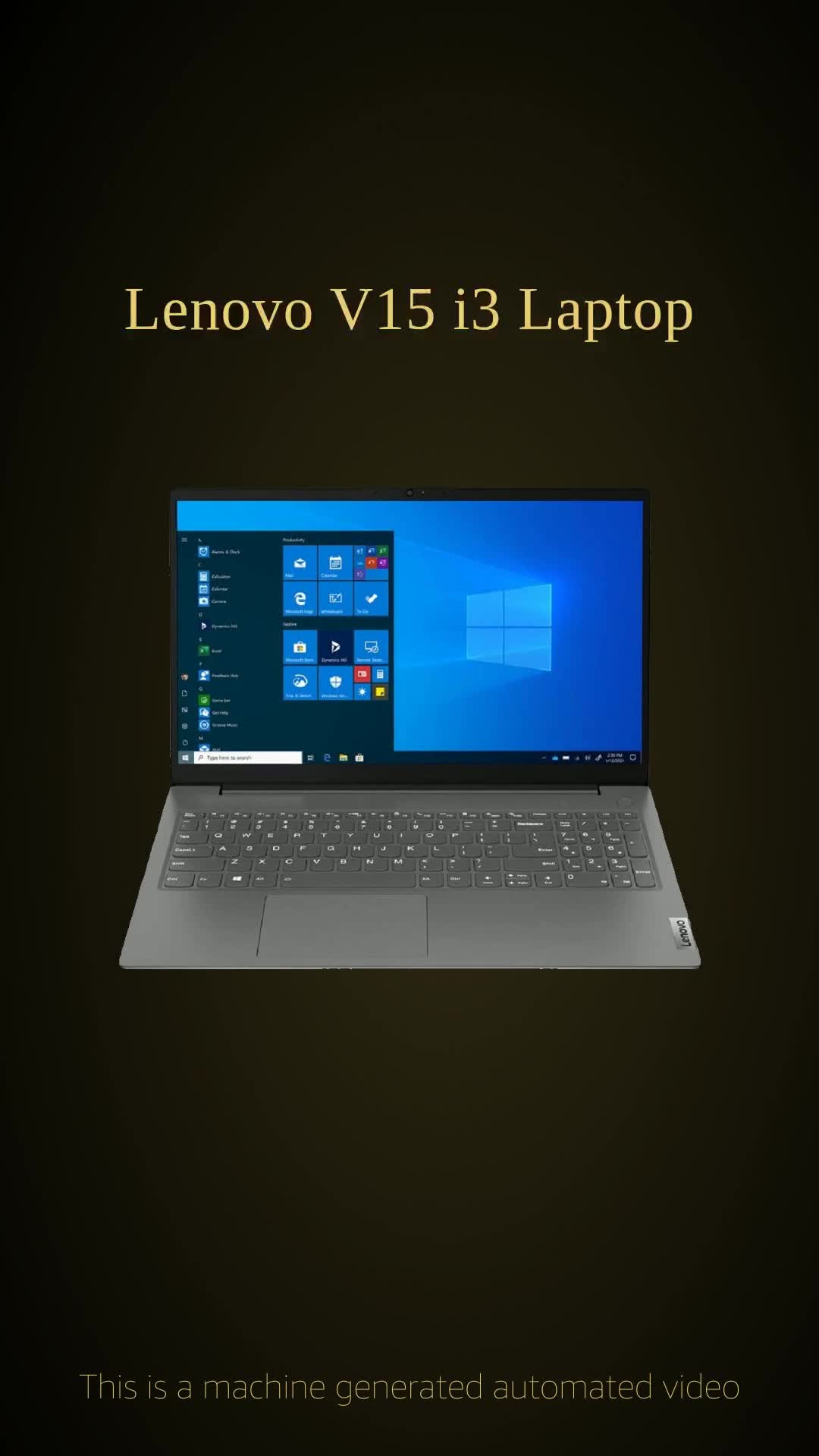 Lenovo V15 Intel Core i3 11th Gen 1115G4 15.6