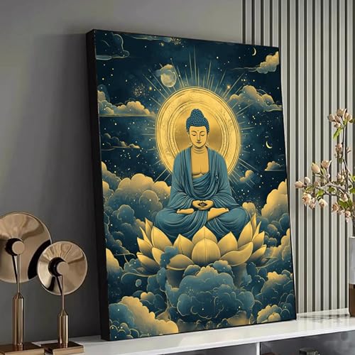 Affiche Bouddha zen impression sur toile décoration murale spirituelle pour maison moderne