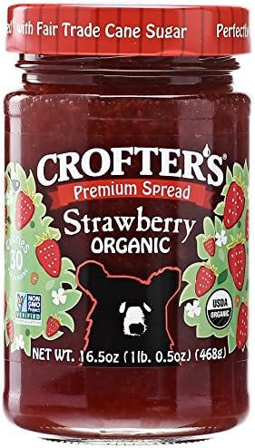 Crofters Organic Strawberry Premium Spread, 16.5 oz