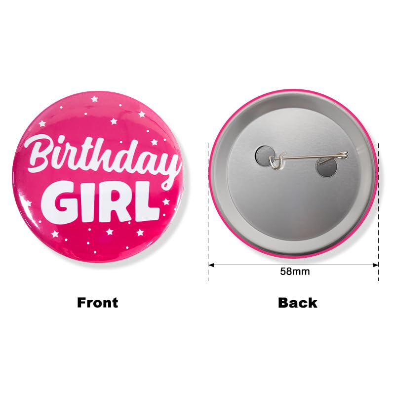 Image of It's My Birthday Button for Women Men Teens Cute Pin Party Decorations Happy Birthday Badge Pins Jewelry Gift