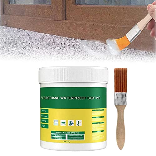 Sigillante innovativo Mighty Paste,Colla impermeabile per la riparazione avanzata di intrappolamento delle perdite,Agente anti-perdite con rivestimento impermeabile (300g)
