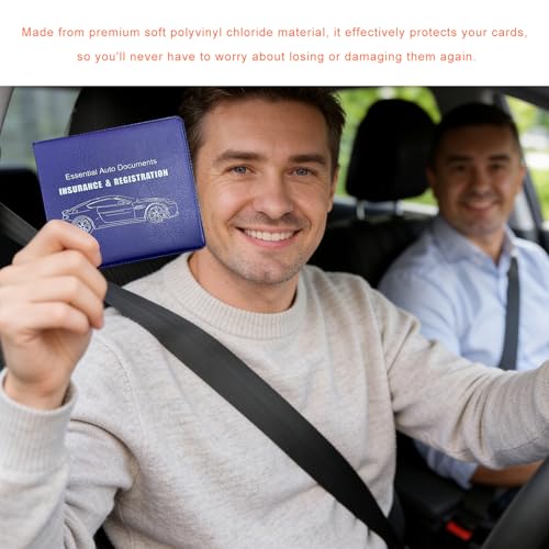 Organizador de Documentos Automotriz Azul miniatura 3