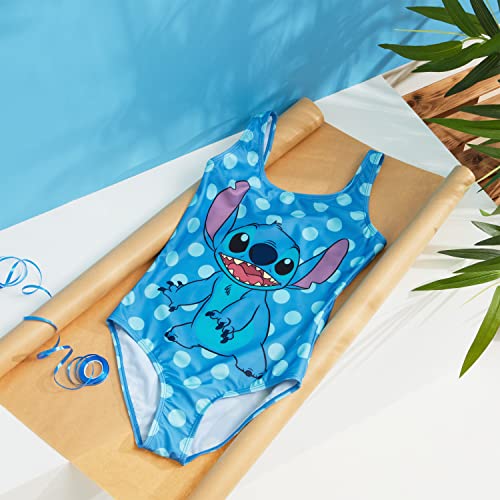 Image of Disney Girls One Piece Swimming Costume, Comfortable Stretchy Swimsuit - Girls Gifts