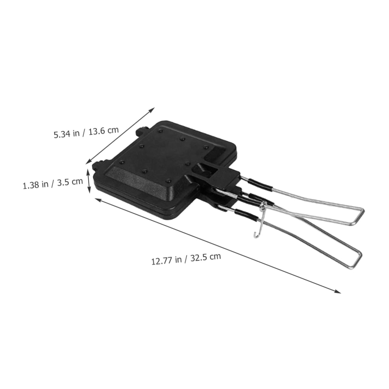 Cabilock Poêle Antiadhésive Double Face À Poignée Ergonomique Pour Sandwichs Et Machine À Sandwichs Presse À Sandwich Gadget De Cuisine Plaque De Cuisson À