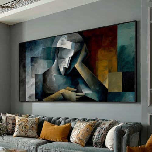 Décoration intérieure géométrique pour habiller un grand mur