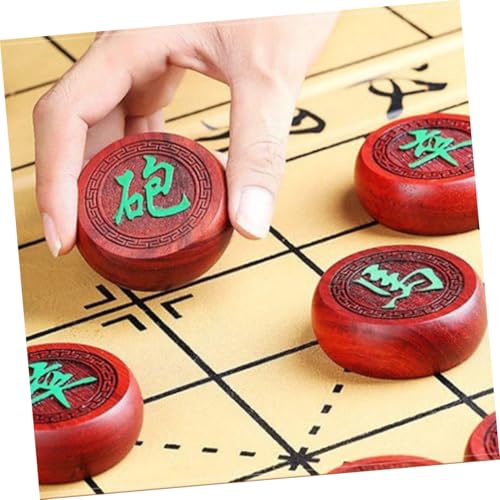 Ensemble de Xiangqi portable Abaodam cadeau échiquier traditionnel chinois - 5