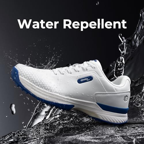 FitVille Wide & Extra Wide Mens Golf Shoes Professional Outdoor