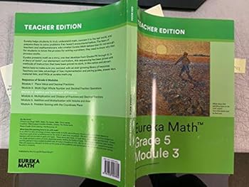 Paperback Eureka Math Teacher Edition Grade 5 Module 3, Addition and Subtraction of Fractions Book