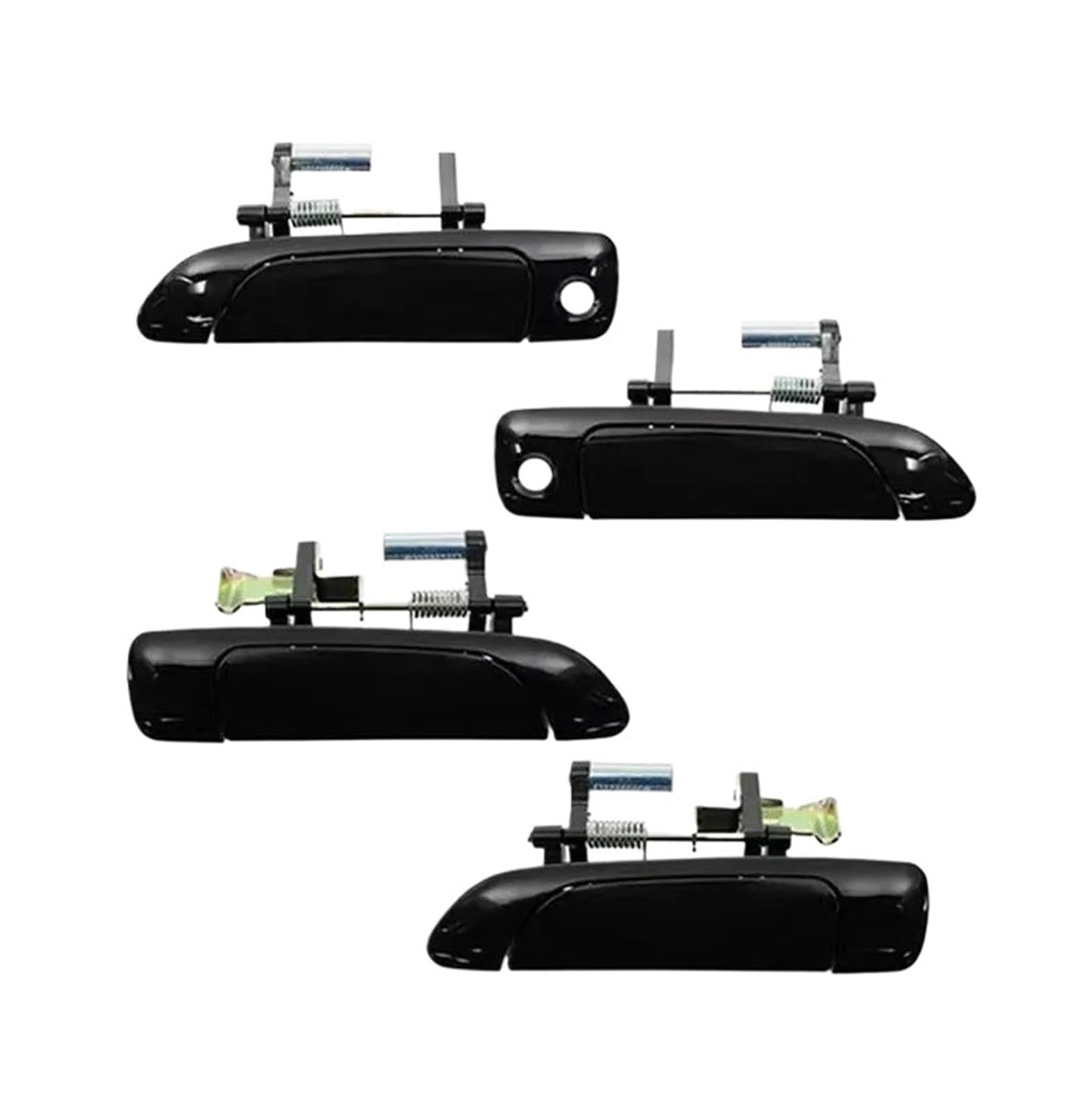 Nokrgqw One Color Car Outer Door Handle For Civic 2001-2005 Car Exterior Door Handles 4Pcs Of Front And Rear Exterior Door Handles Suitable