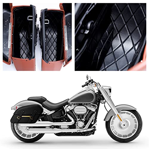 Saddlebag Carpet Liner para Harley Davidson Softail FatBoy Breakout 114 FLFB FLFBS FXBR 2018 en adelante miniatura 6