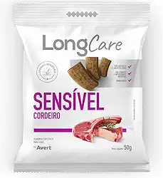 Petisco Natural Para Cães LongCare Sensível Cordeiro Avert 50g