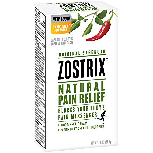 Zostrix Topical Analgesic Cream for Arthritis Pain, 2-Ounce Tubes (Pack of 2)