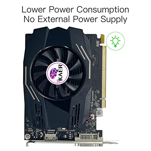 Showkings Geforce Gt 1030 4Gb Gdrr4 64 Bit Hdmi Dvi Output Computer Graphics Card, Single Cooling Fan Video Card For Pc Gaming #TOP5