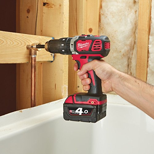 Milwaukee M18 BLPD-402C drill Senza chiave Nero