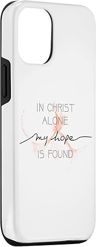 Miniatura 75 de iPhone 11 Pro Max En Cristo solo mi esperanza se encuentra Jesús cristiano teléfono caso