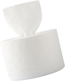 FOMIYES 1 Rolo/60 Peças Toalhas De Limpeza Toalha De Rosto De Viagem Toalhas De Maquiagem Tecido De Algodão Não Tecido Toalha De Rosto Descartável Rosto Tecido Limpo Toalha De Limpeza