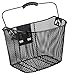 Schwinn Wire Basket for Bikes with Quick Release, Black