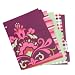 Wilson Jones WorkStyle Erasable-Tab Index Dividers, 5-Tab, Simply Posh Style, 5 Decorative Designs per Set, Multi-Color (W31605)
