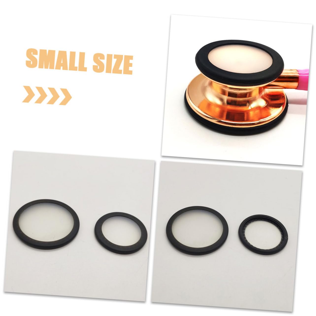 2 Sets Non- Non- Non- Non- Non- Non- Non- Non- Diaphragm Covers Durable Replacement Parts for Adult Pediatric Use Compatible with Various Brands Lightweight Design for