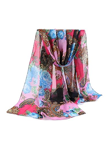 BONUS ET SALVUS TIBI (BEST) Best - Bufanda - para mujer Blau+Rose Talla única