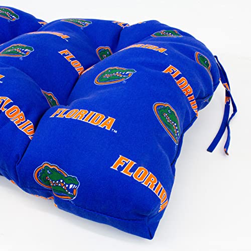 Image of College Covers Everything Comfy Florida Gators Indoor Outdoor Settee Loveseat Bench Cushions
