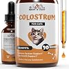 Colostrum for Cats - May Help to Support Cat's Allergies, Immune Health, Skin & Coat Health & Much More - Cat Immune Support - Cat Skin and Coat Supplement - 1 fl oz - Chicken Flavor