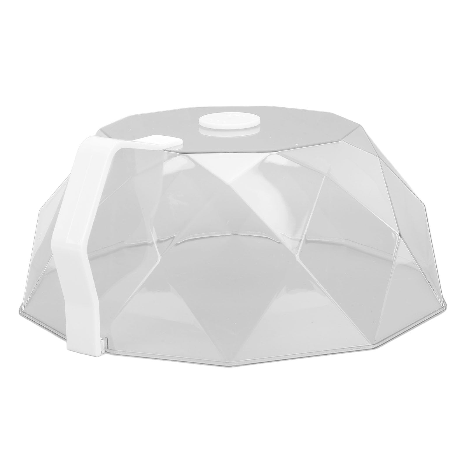 Ejoyous Coprivivande per Microonde, Copripiatti in ABS PC con Presa d'aria Regolabile e Maniglia, Copripiatto da 10,2 X 4,3 Pollici per Riscaldare gli Avanzi di Verdura e Frutta da 104 °F a 312 °F