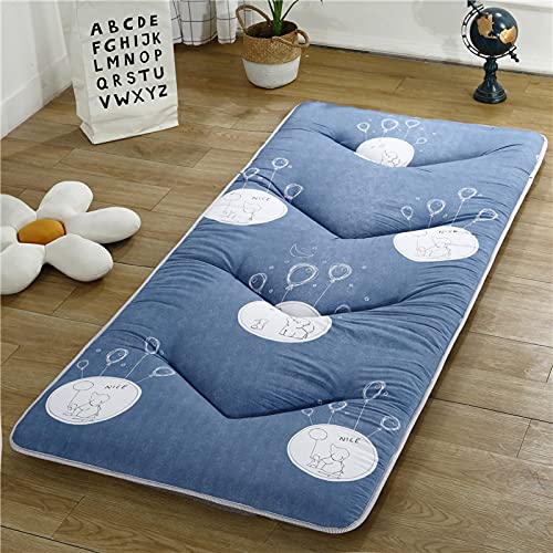 ZUSFUL Colchon Tatami Suelo Plegable Espesar ColchóN Acolchado ColchóN Espuma De Memoria Respirable ColchóN De FutóN VíVeres Estera para Dormir Tatami De Piso,1m×2m Cover